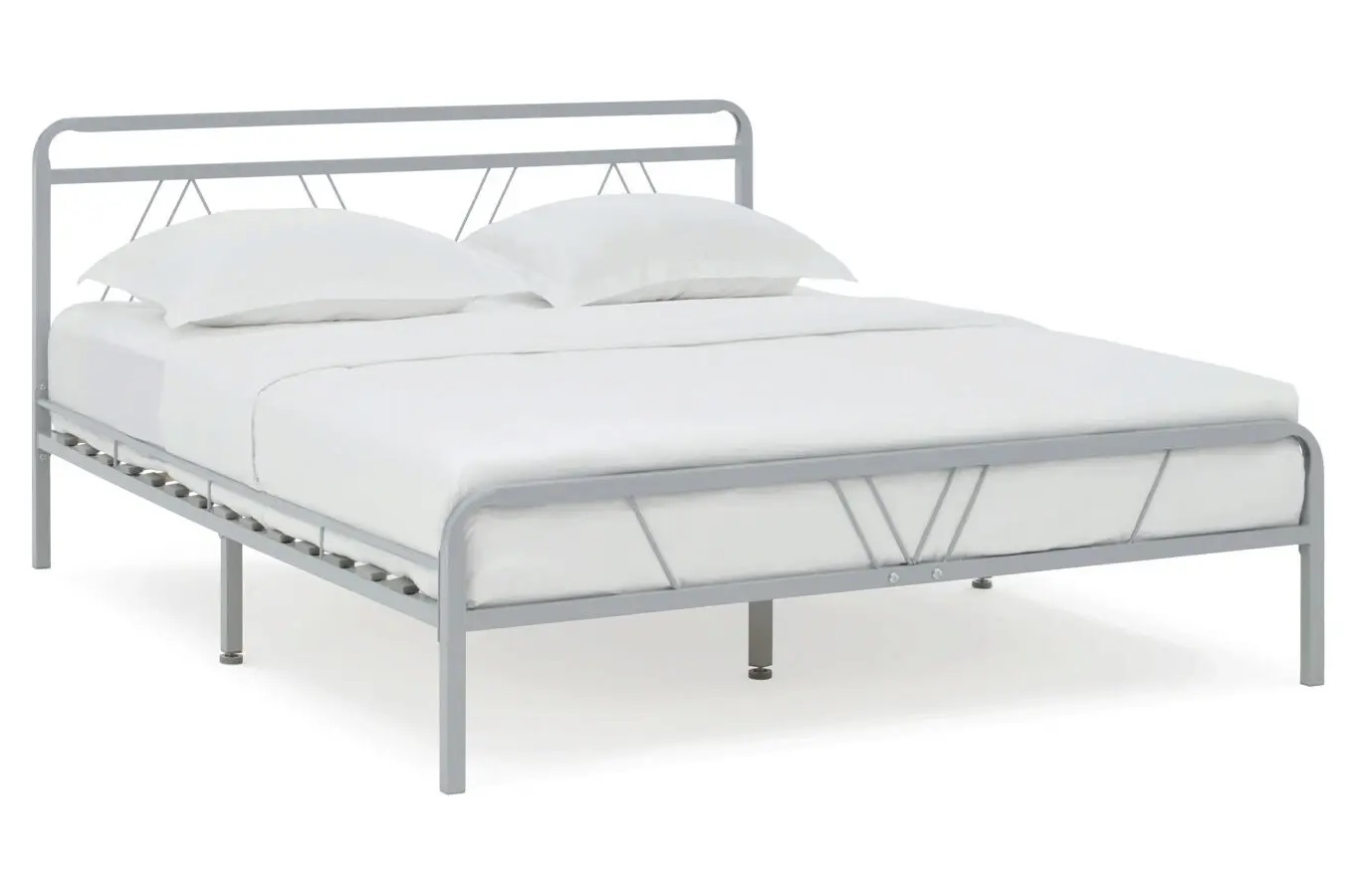 Кровать “Кассис" серый 